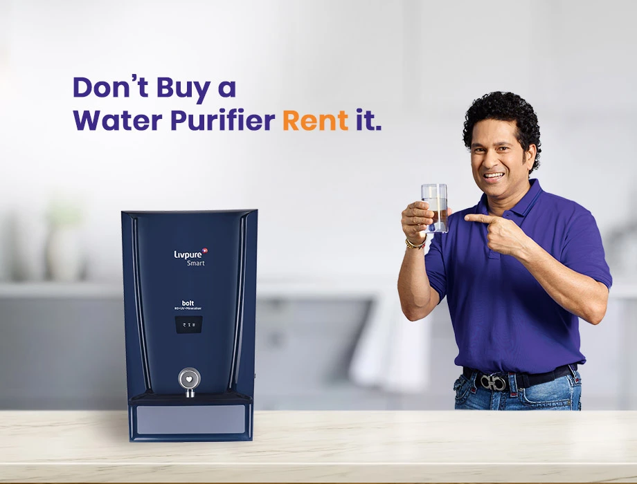 Rent A RO Water Purifier | LivpureSmart