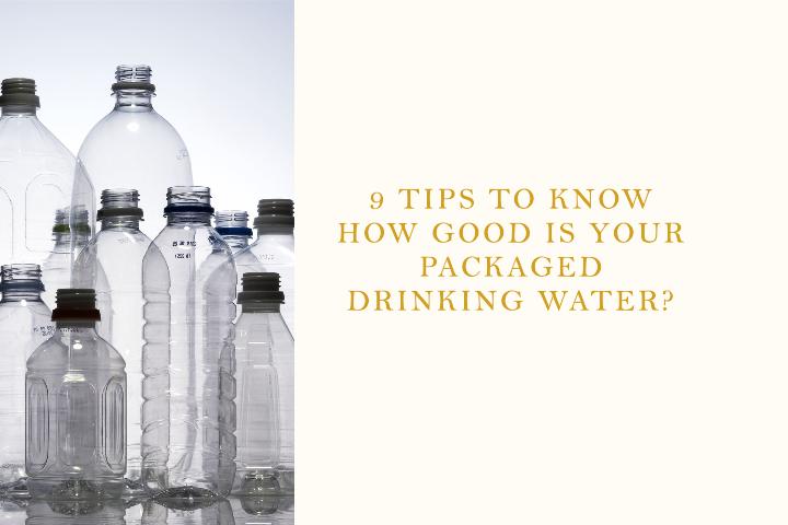 quality of your packaged drinking water